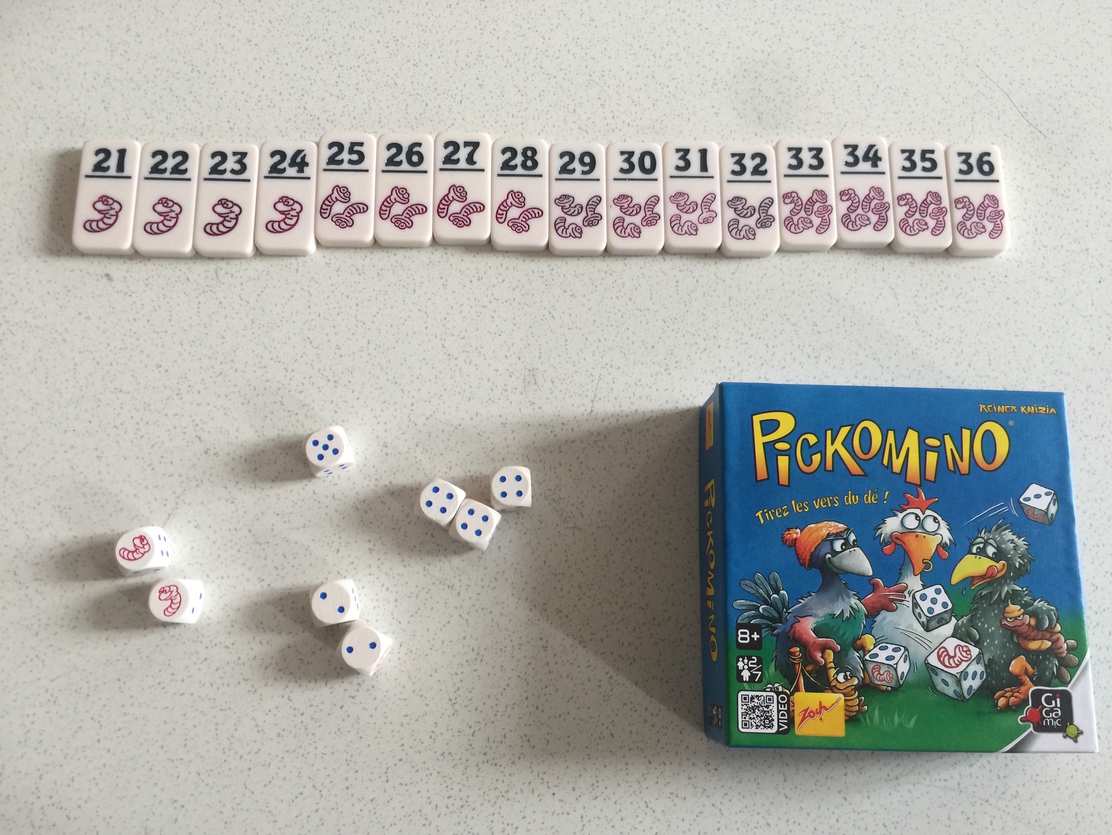 Pickomino - Mini - Jeux de société 